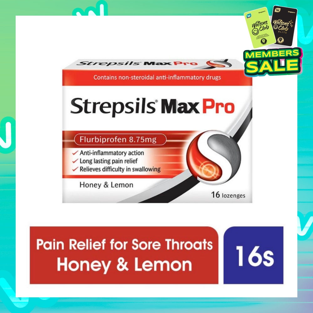 Lozenges Soothing Relief for Sore Throat Max Pro 16s