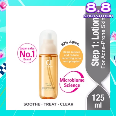 D PROGRAM Acne Care Lotion For Acne Prone Skin (Helps Relieve Reduce Recurring Acne & Pimples) 125ml