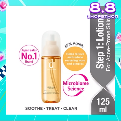 D PROGRAM Acne Care Lotion For Acne Prone Skin (Helps Relieve Reduce Recurring Acne & Pimples) 125ml