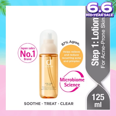 D PROGRAM Acne Care Lotion For Acne Prone Skin (Helps Relieve Reduce Recurring Acne & Pimples) 125ml