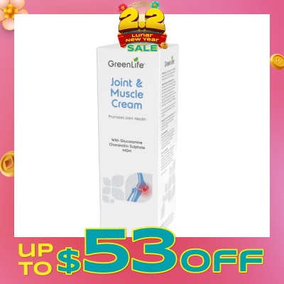 GREENLIFE Joint and Muscle Cream 125g