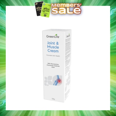 GREENLIFE - Joint and Muscle Cream 125g