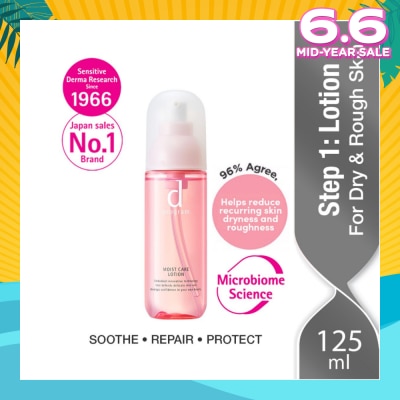 D PROGRAM Moist Care Lotion For Dry & Rough Skin (Helps Reduce Recurring Skin Dryness & Roughness) 125ml