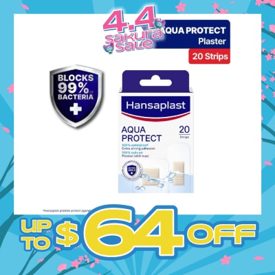 HANSAPLAST Aqua Protect Strips Plaster 20s