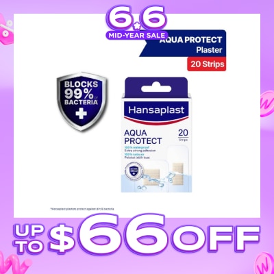 HANSAPLAST - Aqua Protect Strips Plaster 20s