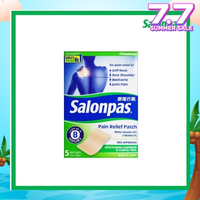 SALONPAS® Pain Relief Patch 5s