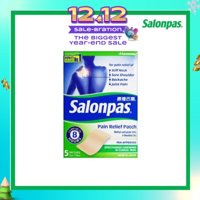 SALONPAS® Pain Relief Patch 5s