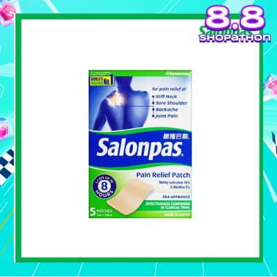 SALONPAS® Pain Relief Patch 5s