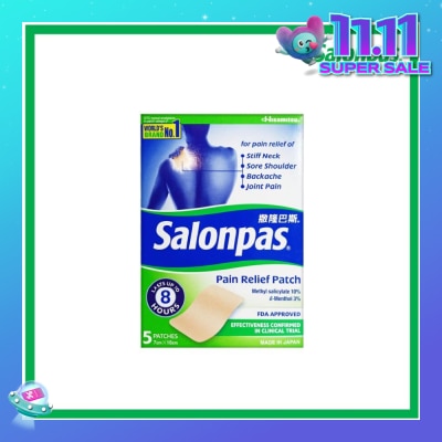 SALONPAS® Pain Relief Patch 5s