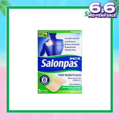 SALONPAS® Pain Relief Patch 5s