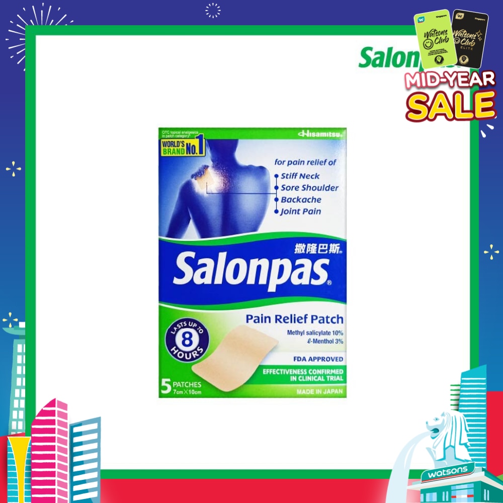 Pain Relief Patch 5s