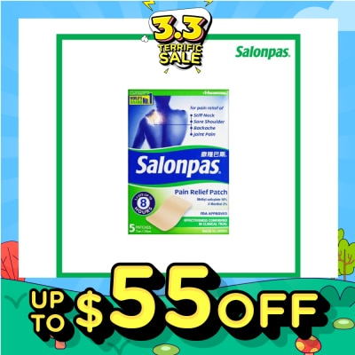 SALONPAS® Pain Relief Patch 5s