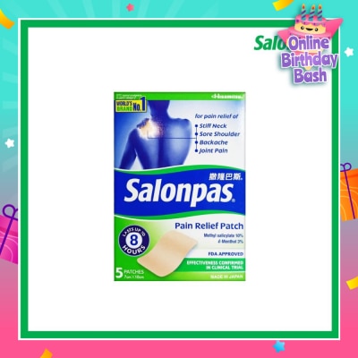 SALONPAS® Pain Relief Patch 5s