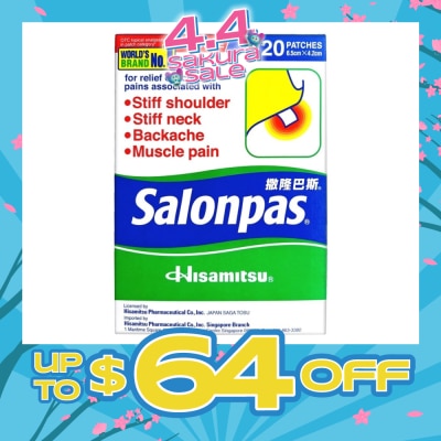 SALONPAS® - Pain Relieving Patch 20s