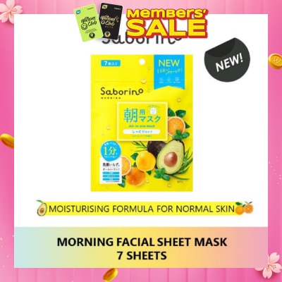 SABORINO Morning Facial Sheet Mask 7s