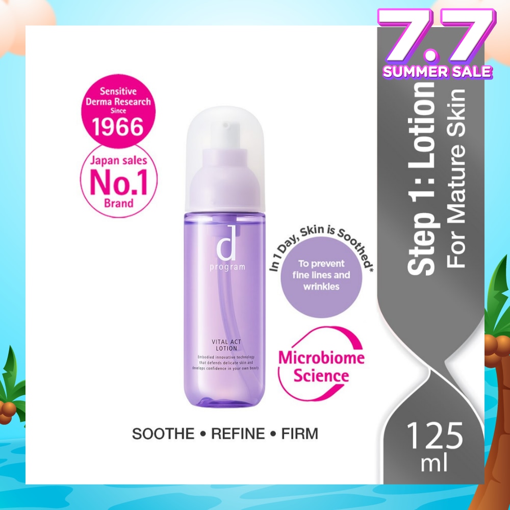 Vital Act Lotion For Mature Skin (Helps Revitalise Skin Improve Skin Firmness) 125ml