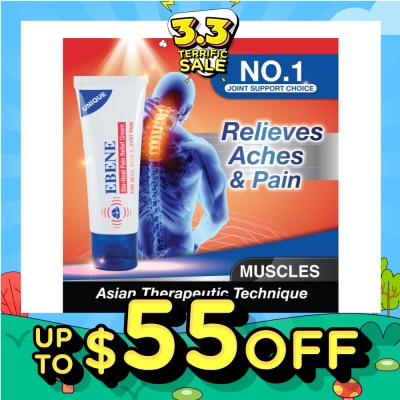 EBENE Bio-Heat Wonder Pain Relief Cream 50g