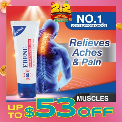 EBENE Bio-Heat Wonder Pain Relief Cream 50g