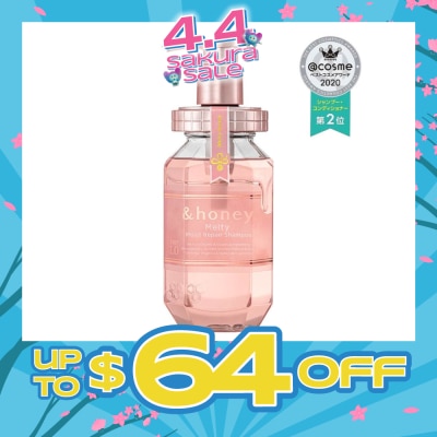 &HONEY - Melty Moist Repair Shampoo Step 1 (Moisturizes Hair & Prevents Hair Fizziness) 440ml