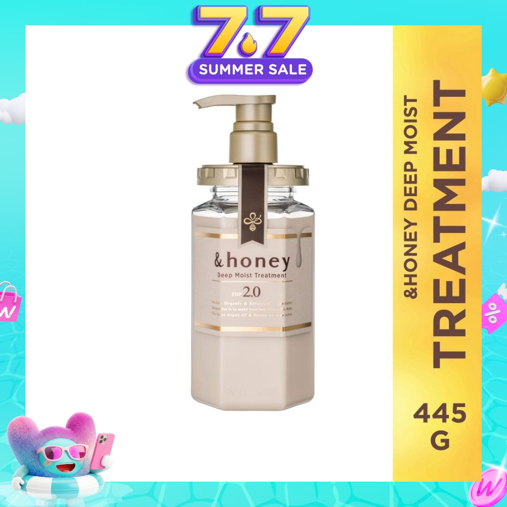 Deep Moist Treatment Organic & Botanical (Repair Damaged Hair + Smooth Out Rough Hair + Moisturises & Nourish) 445g