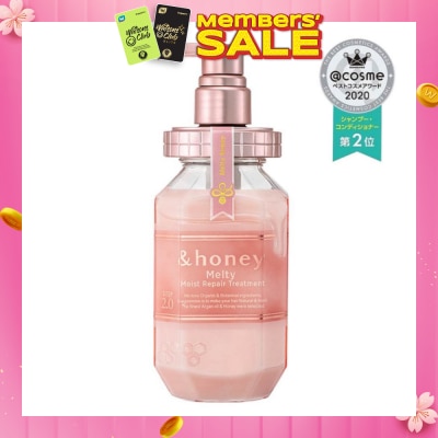 &HONEY Melty Moist Repair Treatment Step 2 (Moisturizes Hair & Prevents Hair Fizziness) 445g