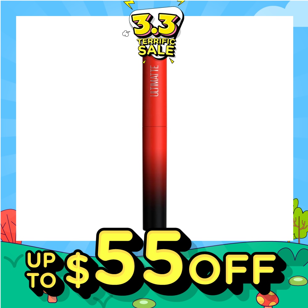 MAYBELLINE Color Sensational Ultimatte Lipstick 299 More Scarlet 1.7g