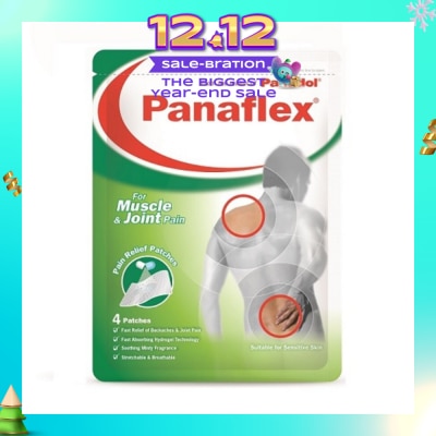 PANAFLEX Muscle & Joint Patch 4s