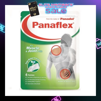 PANAFLEX Muscle & Joint Patch 4s