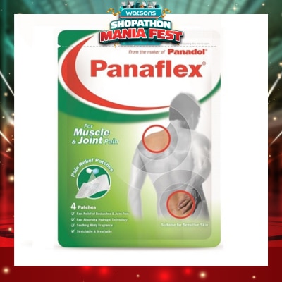 PANAFLEX - Muscle & Joint Patch 4s (Expiry: May`2027)