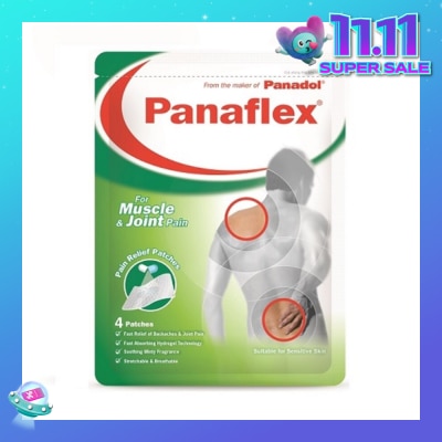 PANAFLEX Muscle & Joint Patch 4s