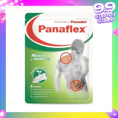 PANAFLEX Muscle & Joint Patch 4s