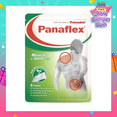 PANAFLEX Muscle & Joint Patch 4s