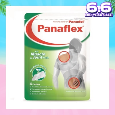 PANAFLEX Muscle & Joint Patch 4s