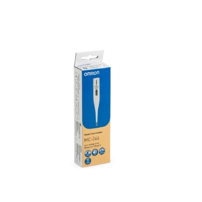 OMRON Water Resistant Digital Thermometer MC-246 (Oral,Underarm,Rectal Measurement) 1s