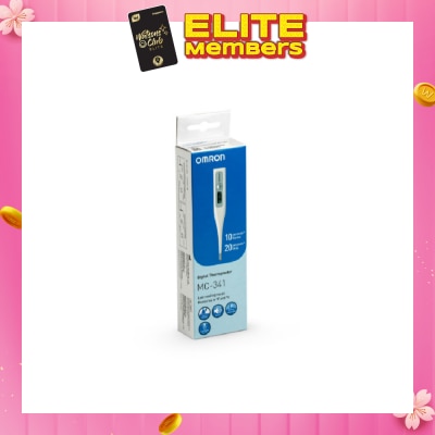 OMRON Water Resistant Digital Thermometer MC-341 (Oral,Underarm,Rectal Measurement) 1s