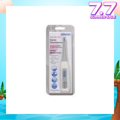 OMRON Water Resistant Digital Thermometer MC-343 (Oral,Underarm,Rectal Measurement) 1s