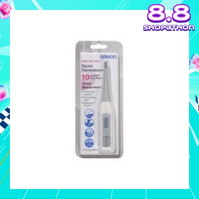 OMRON Water Resistant Digital Thermometer MC-343 (Oral,Underarm,Rectal Measurement) 1s