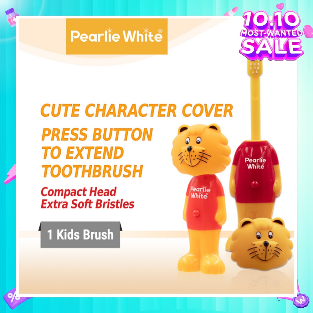 Kids Toothbrush Extra Soft Bristles BPA Free (Suitable for Ages 3+ Above) Singa 1s