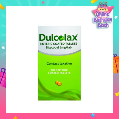 DULCOLAX Constipation Relief Tablet 200s