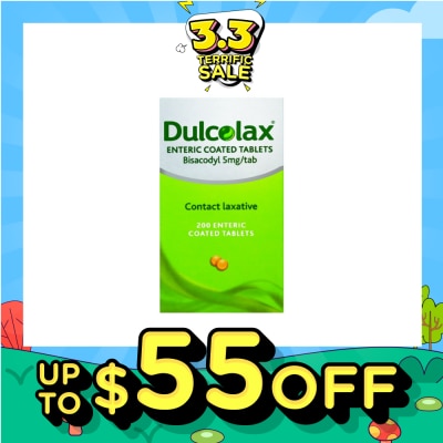DULCOLAX Constipation Relief Tablet 200s