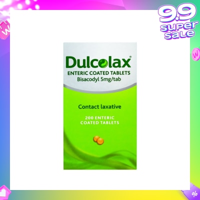 DULCOLAX Constipation Relief Tablet 200s