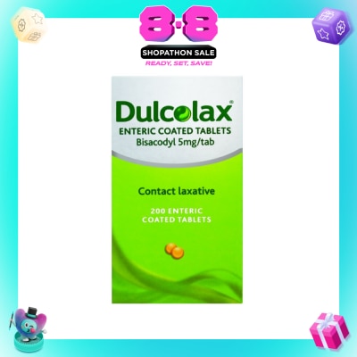 DULCOLAX - Constipation Relief Tablet 200s