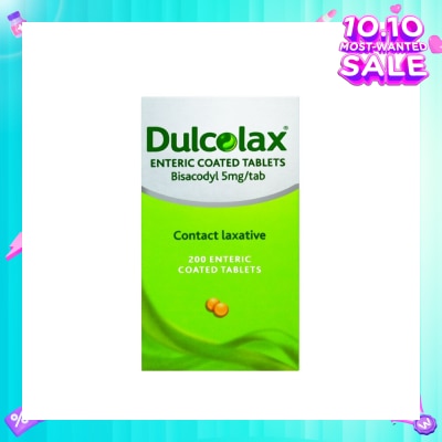 DULCOLAX Constipation Relief Tablet 200s