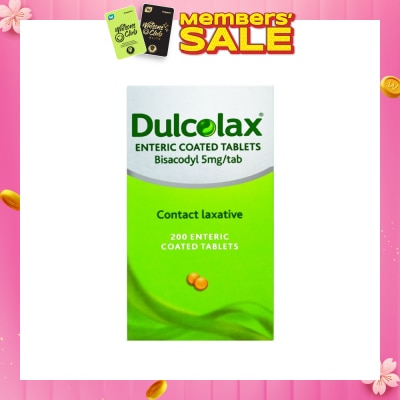 DULCOLAX Constipation Relief Tablet 200s