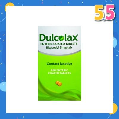 DULCOLAX Constipation Relief Tablet 200s