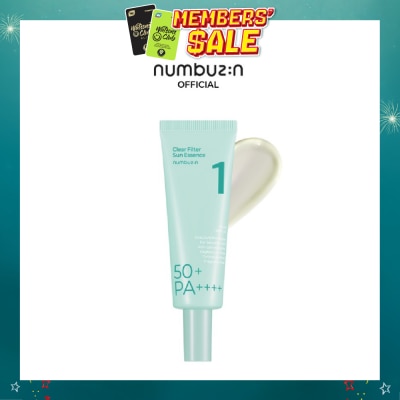 NUMBUZIN - No.1 Clear Filter Sun Essence SPF 50+ PA++++ 50ml