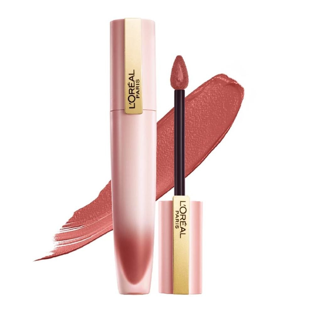 L'OREAL PARIS MAKEUP Chiffon Signature Soft Matte Lip Color Liquid Lipstick 223 I Loose Up 7ml