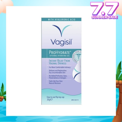 VAGISIL® Prohydrate External Hydrating Gel (Relieve & Replenish Dry Uncomfortable Skin) 30g