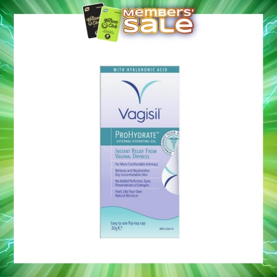 VAGISIL® - Prohydrate External Hydrating Gel (Relieve & Replenish Dry Uncomfortable Skin) 30g