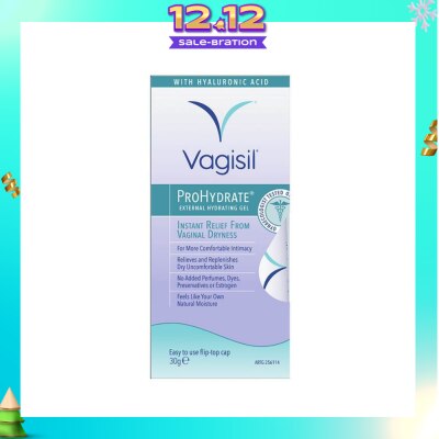VAGISIL® Prohydrate External Hydrating Gel (Relieve & Replenish Dry Uncomfortable Skin) 30g